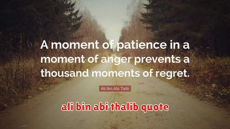 ali bin abi thalib quote