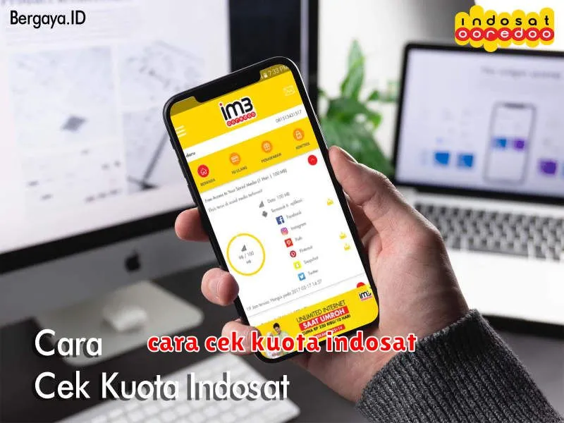 cara cek kuota indosat