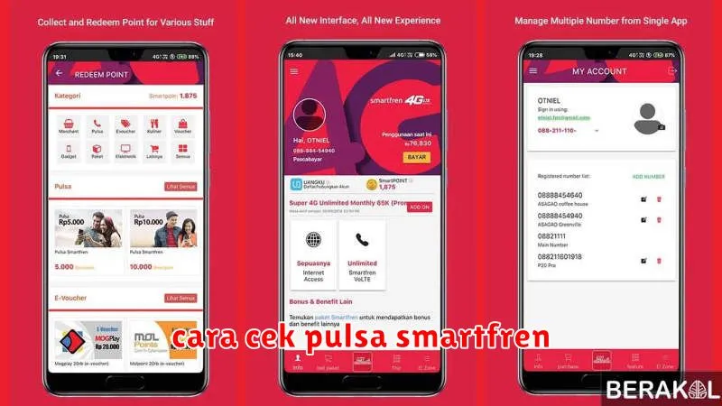 cara cek pulsa smartfren