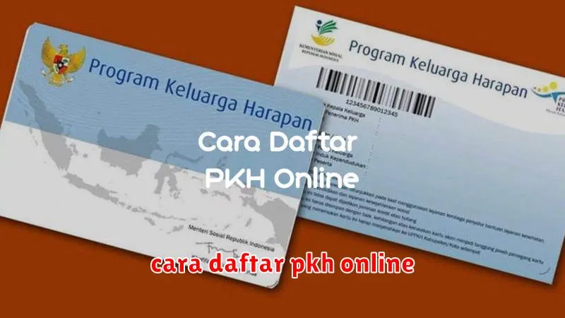 cara daftar pkh online