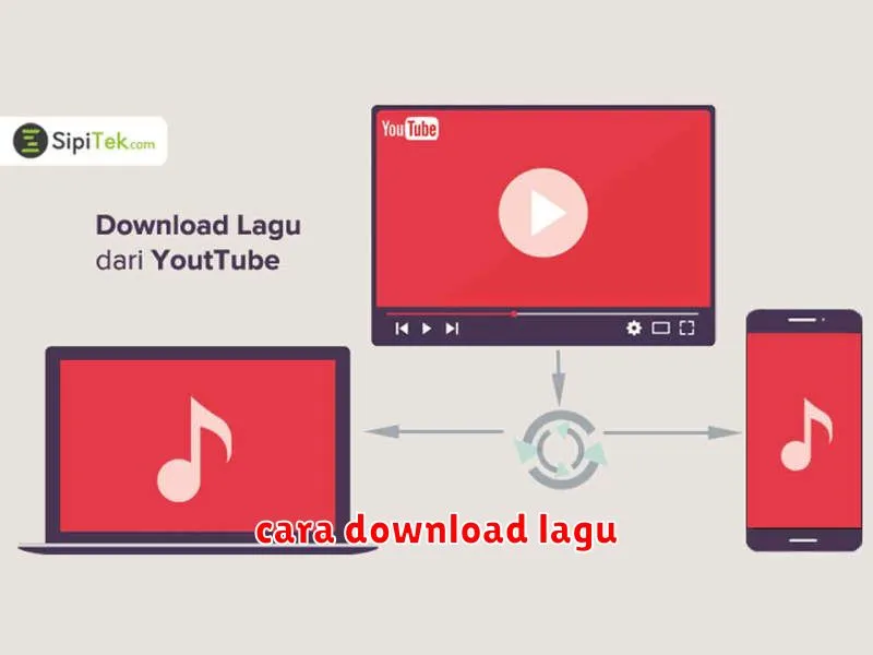 cara download lagu