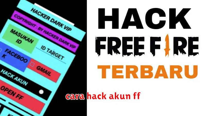 cara hack akun ff