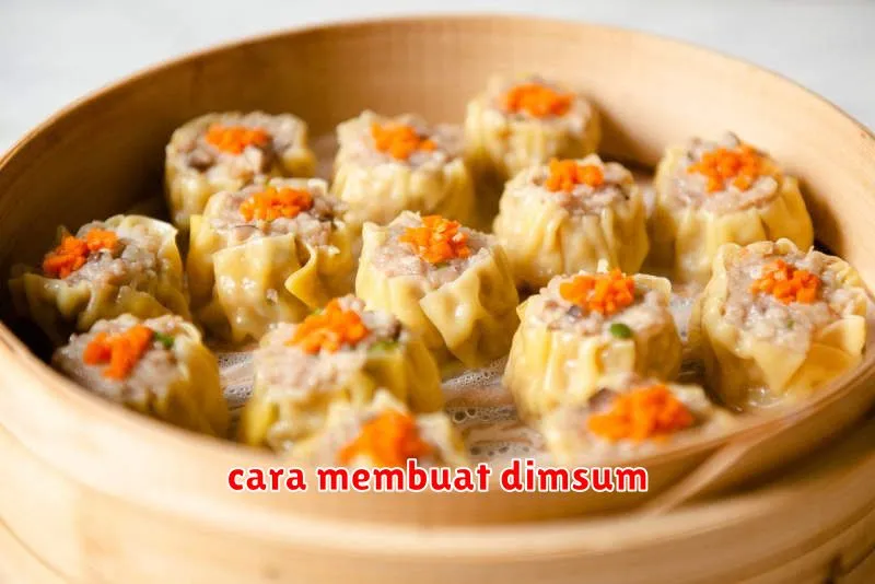 cara membuat dimsum