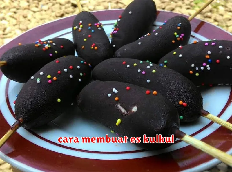 cara membuat es kulkul