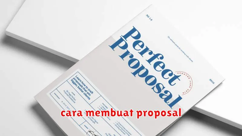 cara membuat proposal