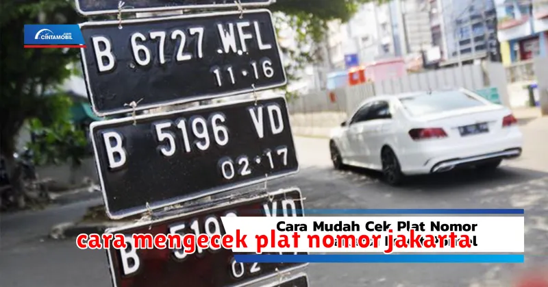 cara mengecek plat nomor jakarta