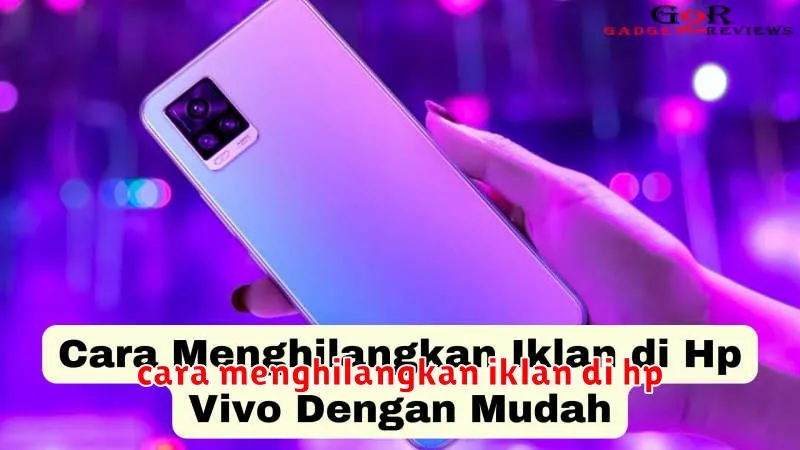 cara menghilangkan iklan di hp