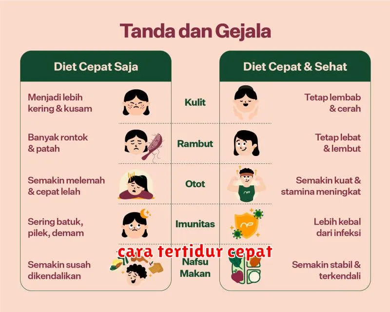 cara tertidur cepat