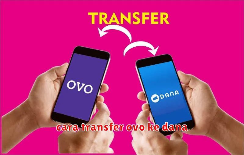 cara transfer ovo ke dana