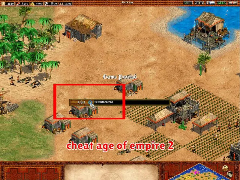 cheat age of empire 2