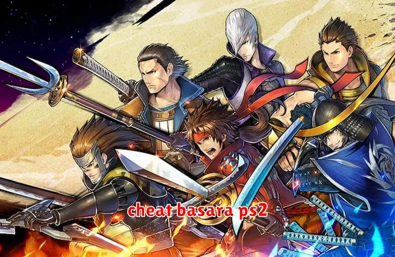 cheat basara ps2