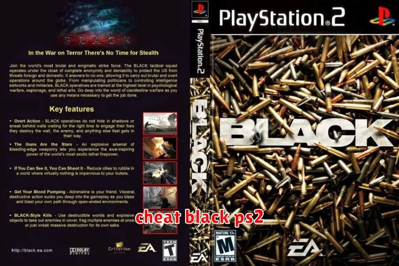 cheat black ps2