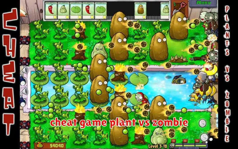 cheat game plant vs zombie