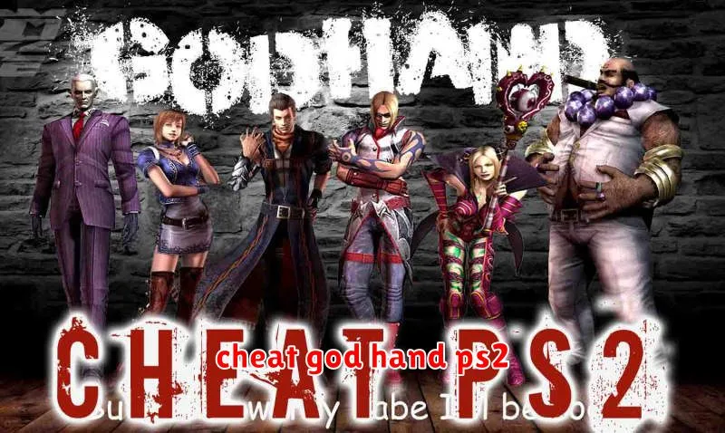 cheat god hand ps2