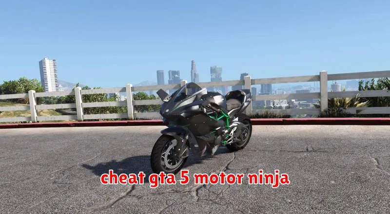 cheat gta 5 motor ninja