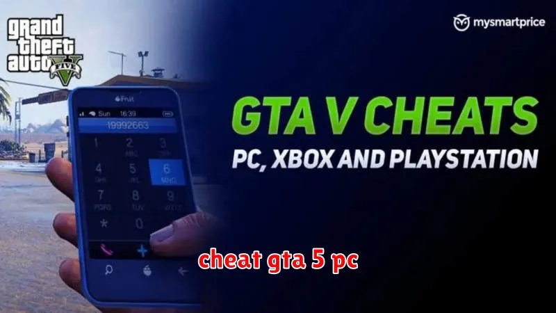 cheat gta 5 pc