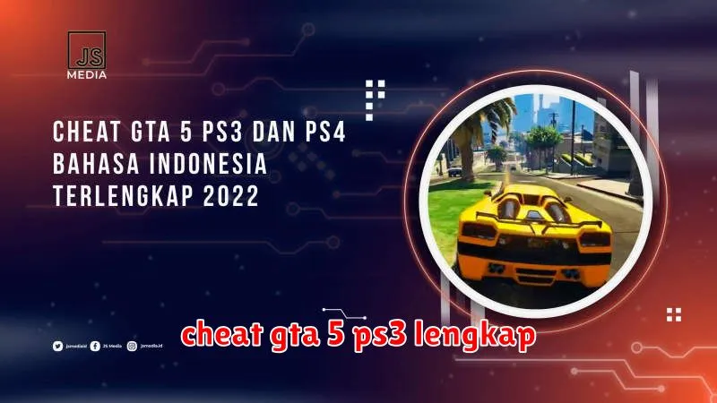 cheat gta 5 ps3 lengkap