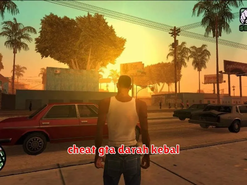 cheat gta darah kebal