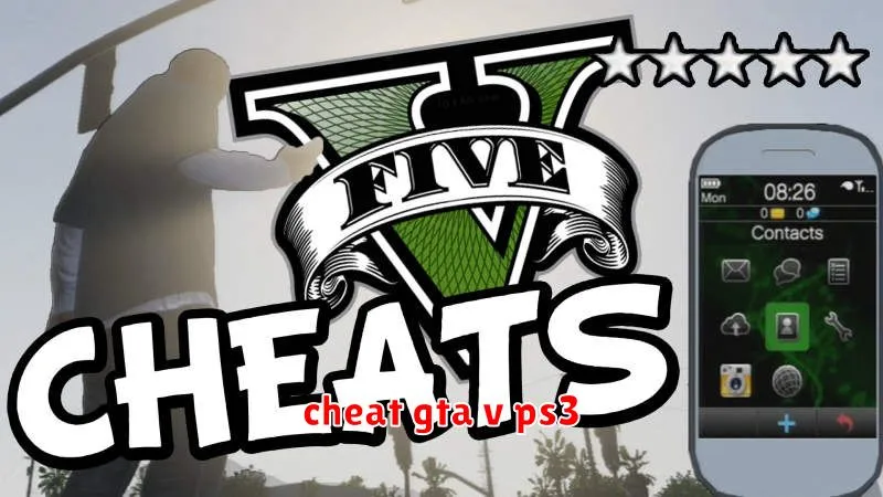 cheat gta v ps3