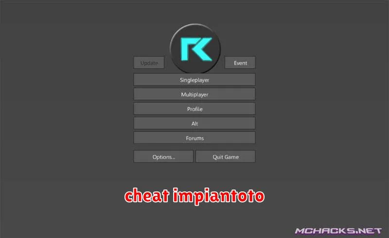 cheat impiantoto