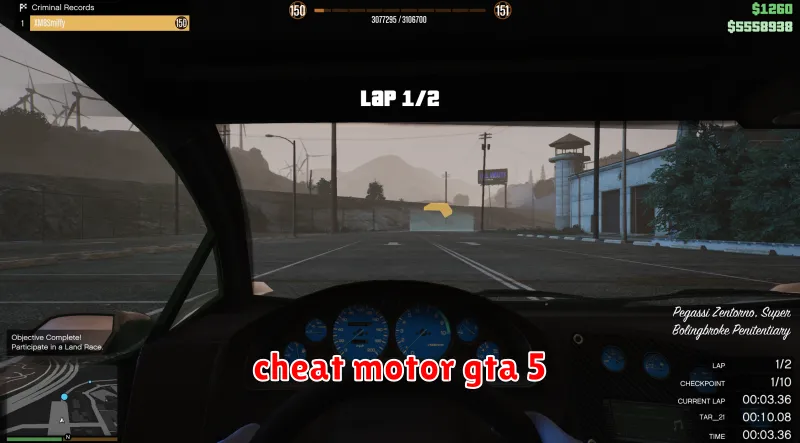 cheat motor gta 5