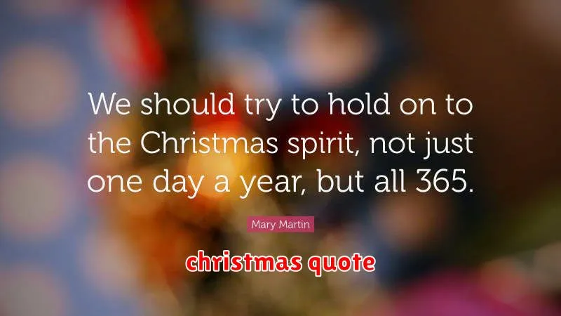 christmas quote