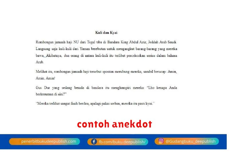 contoh anekdot