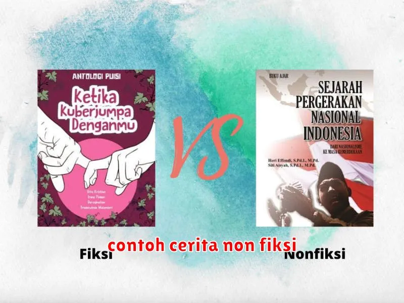 contoh cerita non fiksi