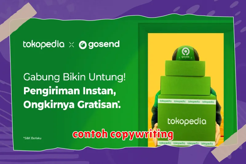 contoh copywriting