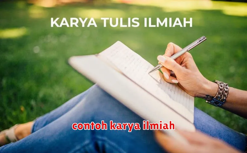 contoh karya ilmiah