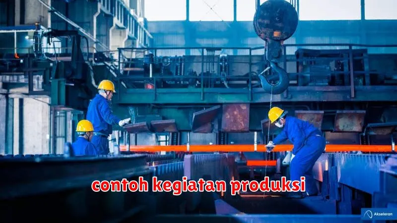 contoh kegiatan produksi