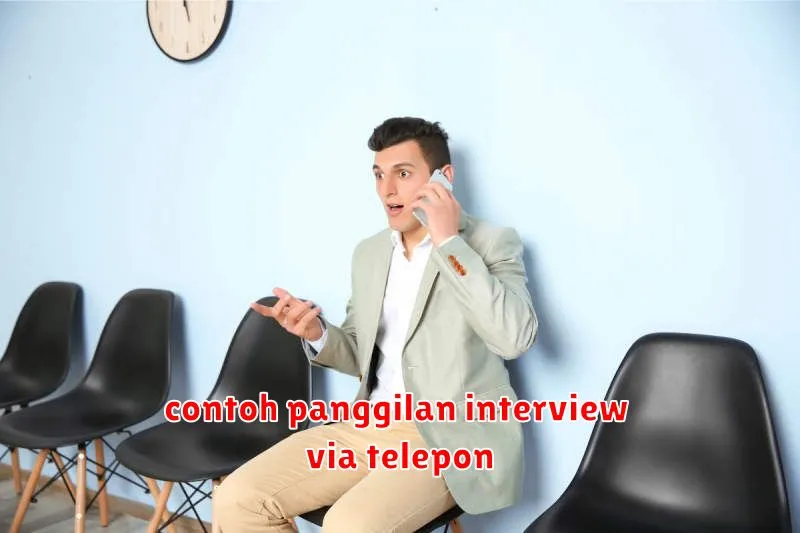 contoh panggilan interview via telepon