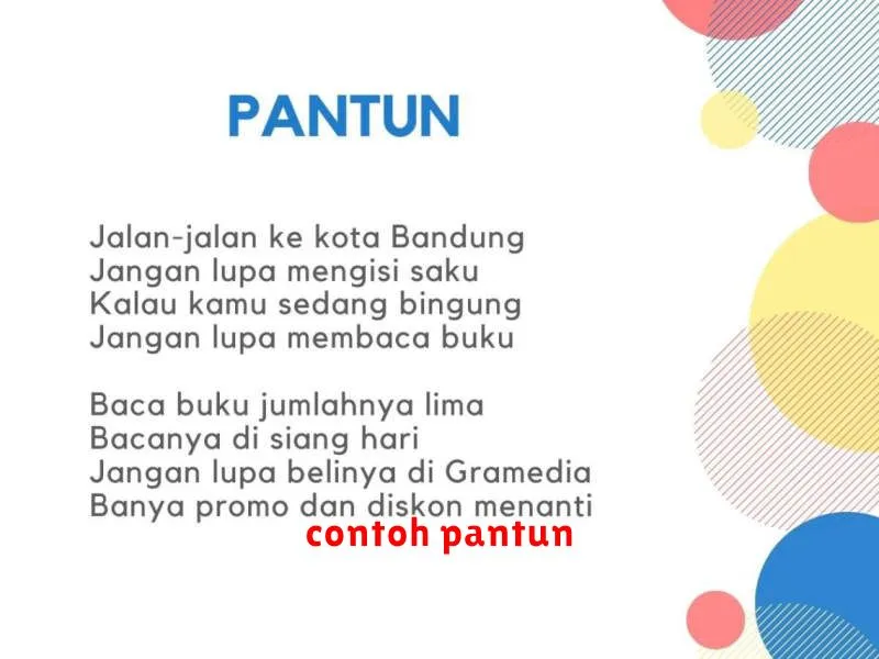 contoh pantun