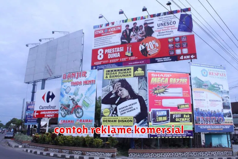 contoh reklame komersial