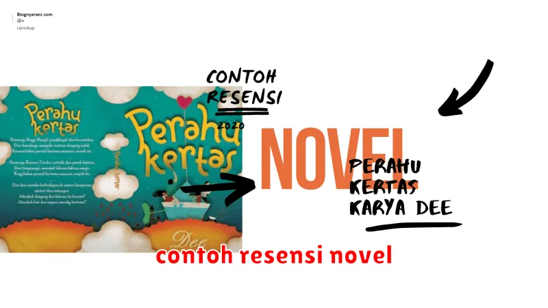 contoh resensi novel