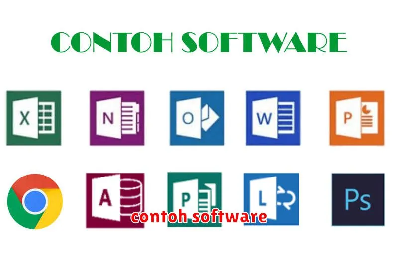 contoh software