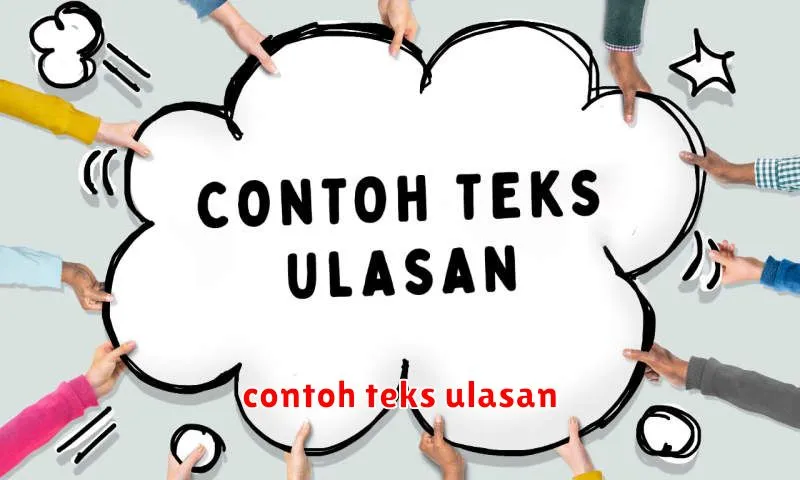 contoh teks ulasan