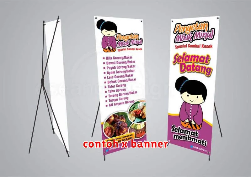 contoh x banner