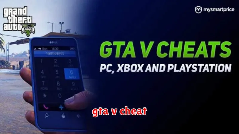 gta v cheat