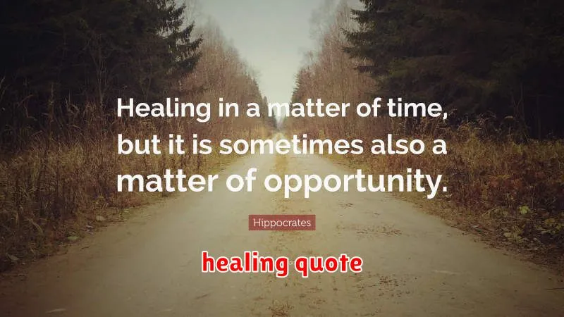 healing quote