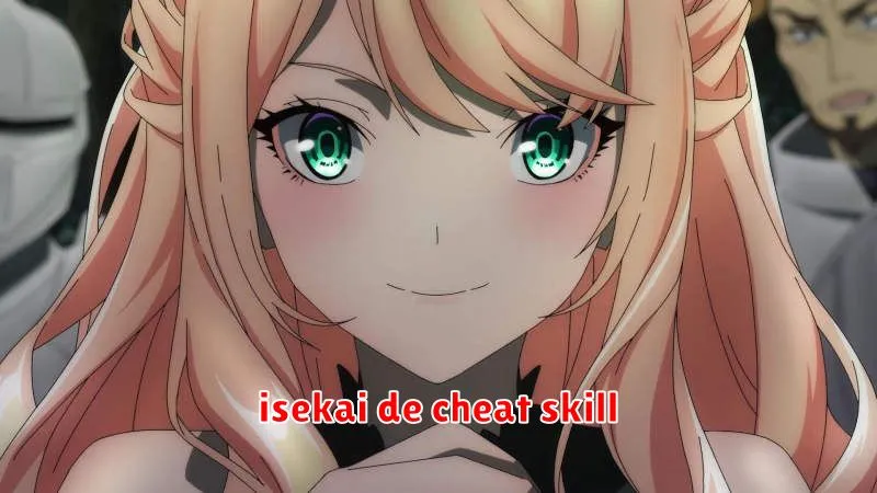 isekai de cheat skill