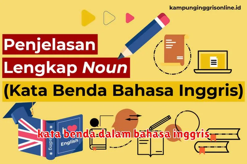 kata benda dalam bahasa inggris