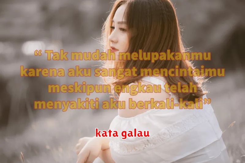 kata galau