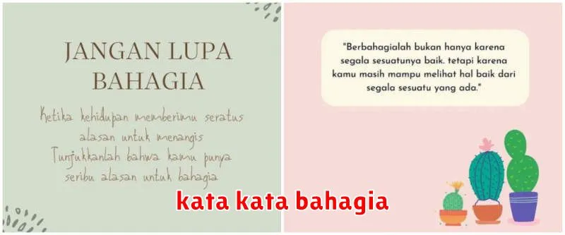 kata kata bahagia