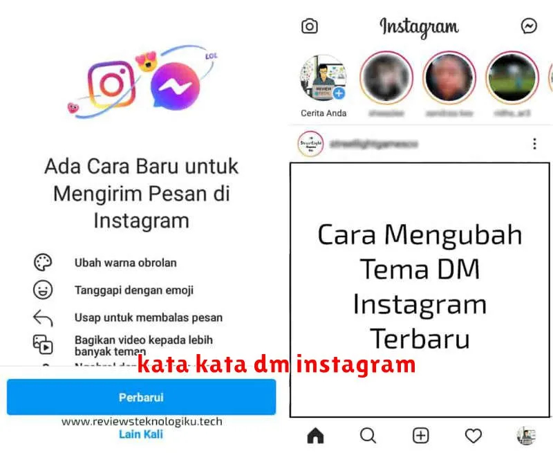 kata kata dm instagram