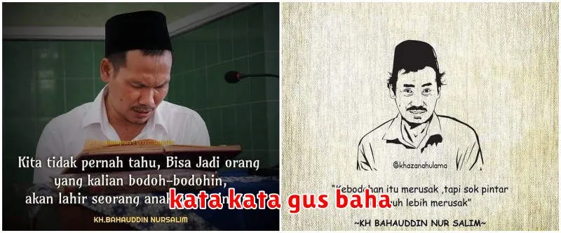 kata kata gus baha