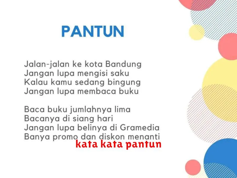 kata kata pantun