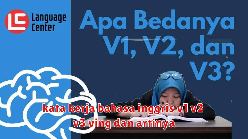 kata kerja bahasa inggris v1 v2 v3 ving dan artinya