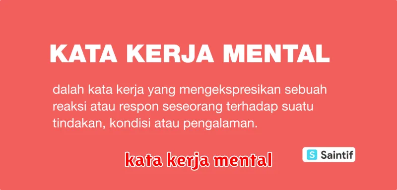 kata kerja mental