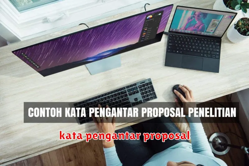 kata pengantar proposal